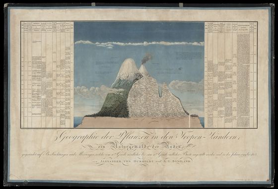 Naturgemälde (Tableau physique des Andes), Alexander von Humboldt